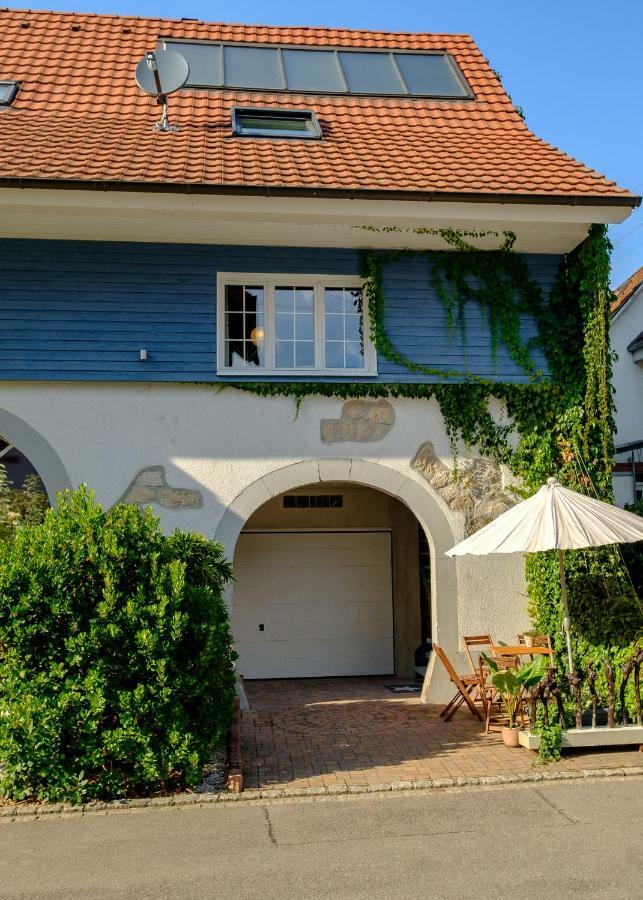 Ferienloft In Der Blauen Scheune Binzen Exteriör bild